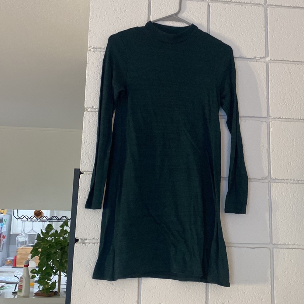 Mockneck Dress